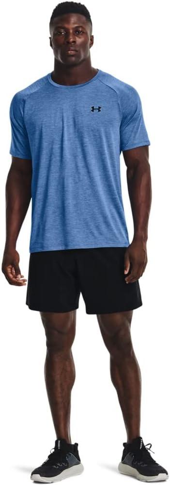 image:imageUnder Armour Mens Tech 20 ShortSleeve TshirtShirtVictory Blue 474Black