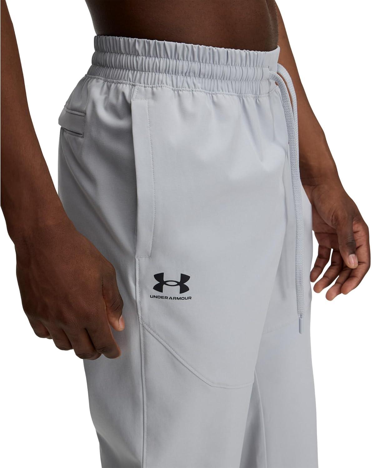 image:imageUnder Armour Mens Vibe Woven PantsMod GrayBlack