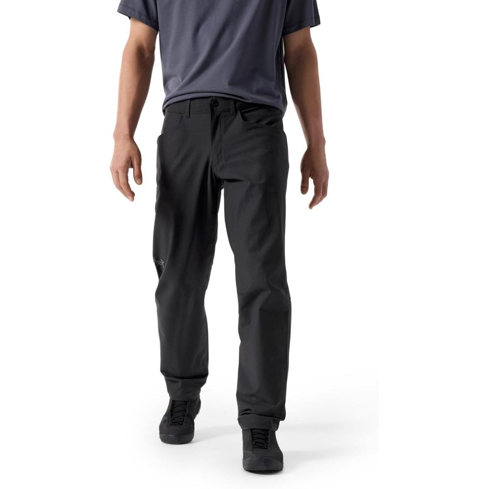 image:imageArcteryx Kragg Cotton Pant Mens Technical Stretch Cotton Climbing PantBlack