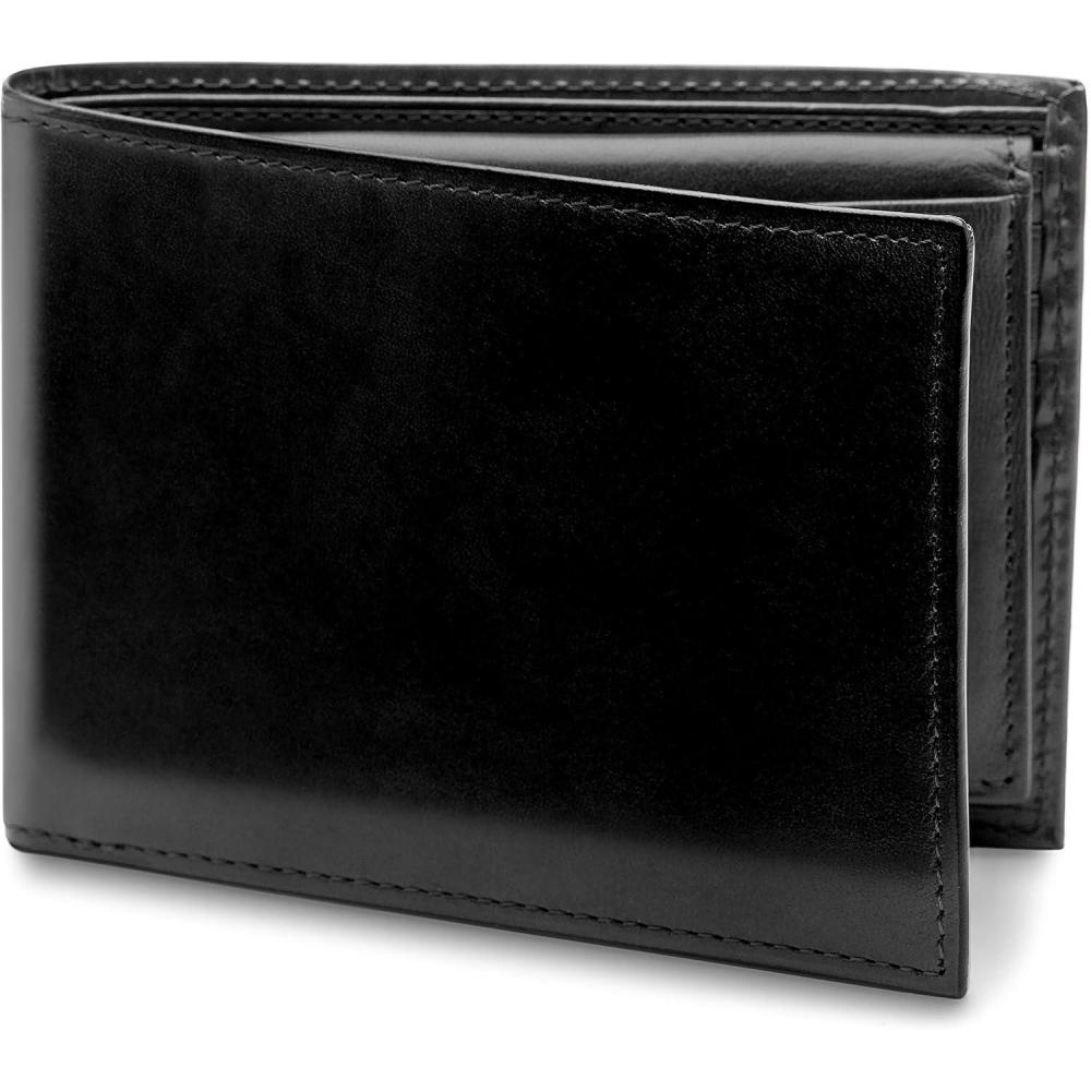 image:imageBosca Mens Leather Wallet with Removable ID Passcase Bifold Wallet for Men With 8 Card Slots Premium HandStained Leather With Gift Packaging BlackBlack