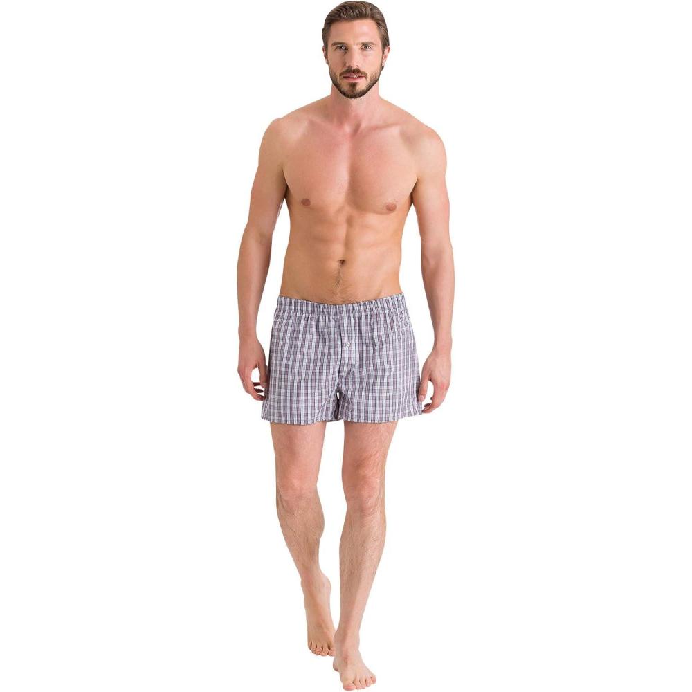 image:imageHANRO Mens Fancy Woven BoxerRed Karo