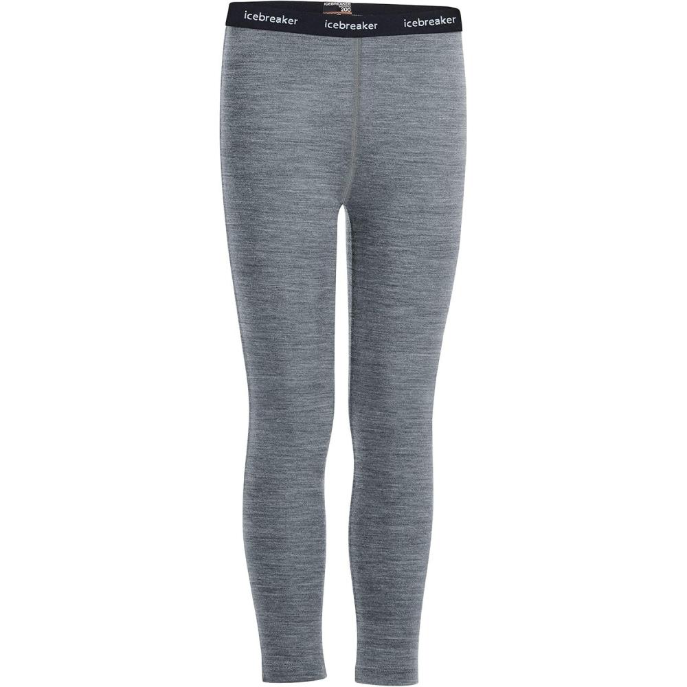 image:imageIcebreaker Merino Kids 200 Oasis LeggingsGritstone Hthr