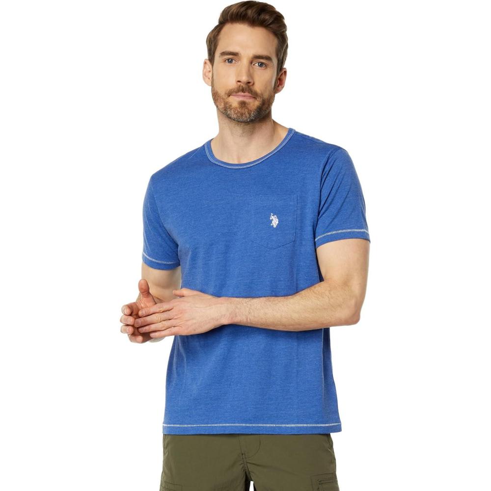 image:imageJERSEY CHEST POCKET TSHIRTCobalt Heather