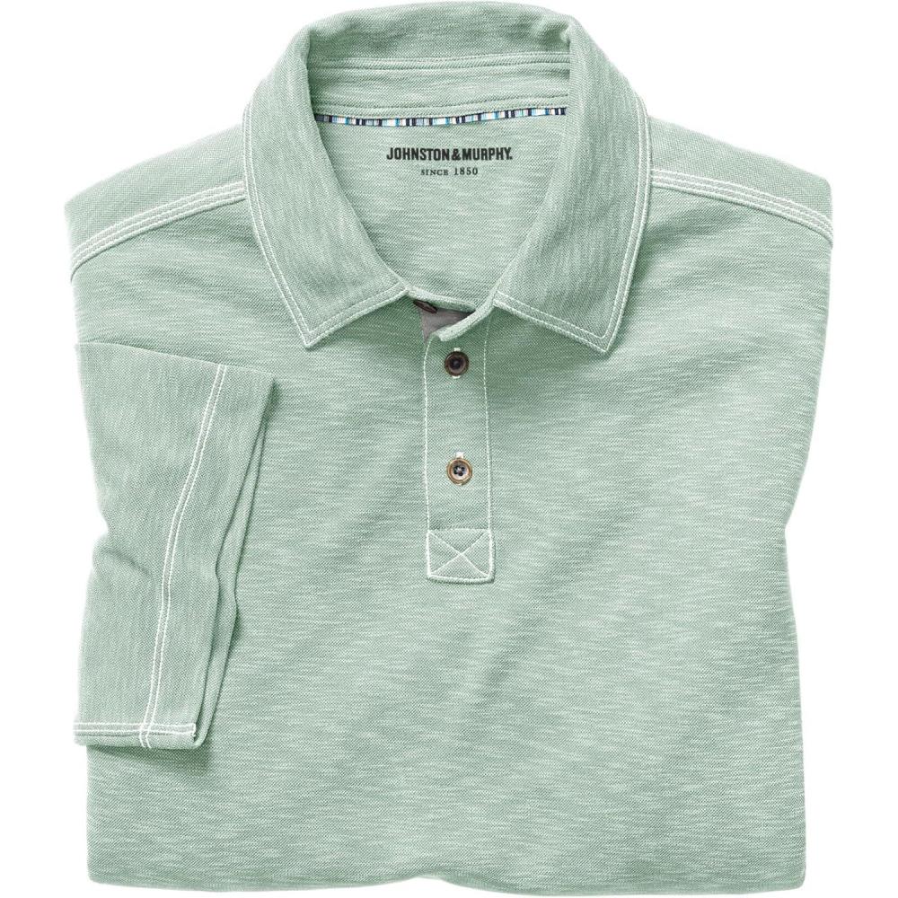 image:imageJohnston amp Murphy Mens Vintage Slub PoloMint