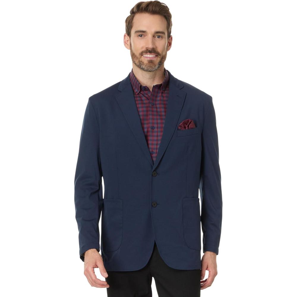 image:imageJohnston amp Murphy Mens Xc Flex Knit BlazerNavy