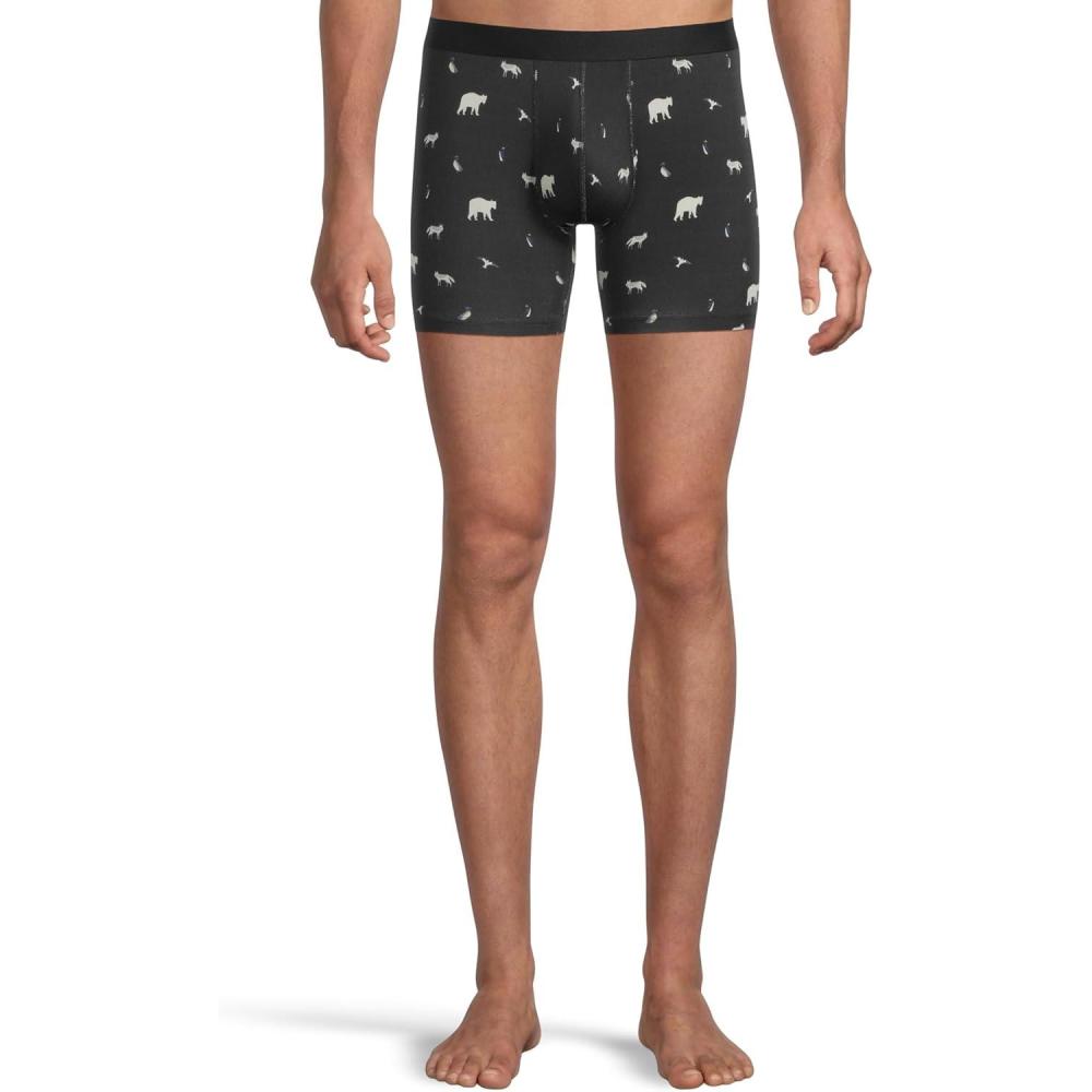image:imageMeUndies Mens Boxer Briefs 6 Inseam with Breathable and Comfortable Tencel Micro Modal FabricArctic Chill