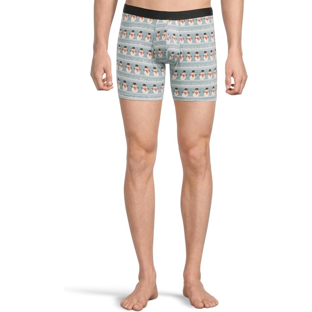 image:imageMeUndies Mens Boxer Briefs 6 Inseam with Breathable and Comfortable Tencel Micro Modal FabricGet Frosty