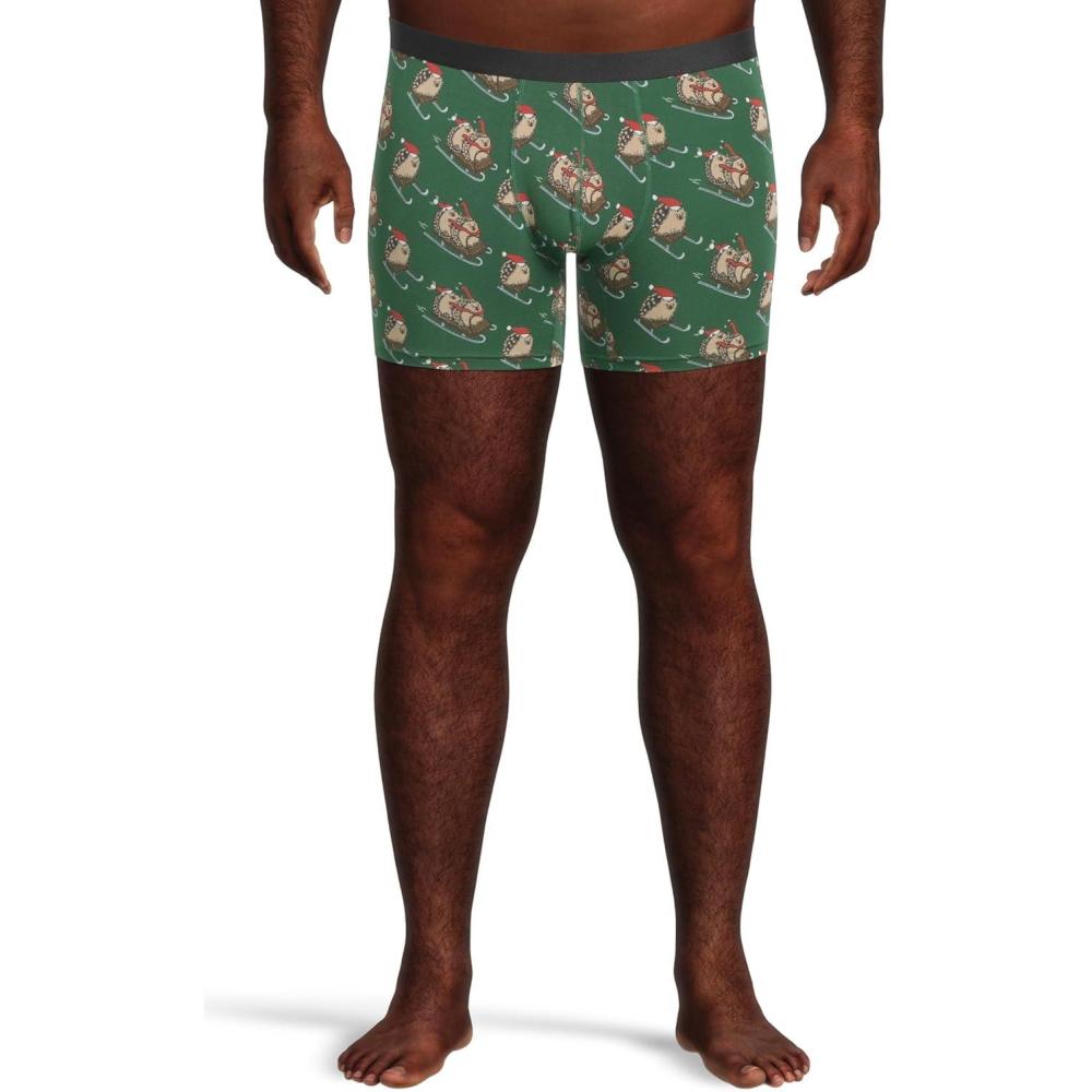 image:imageMeUndies Mens Boxer Briefs 6 Inseam with Breathable and Comfortable Tencel Micro Modal FabricSledgehogs