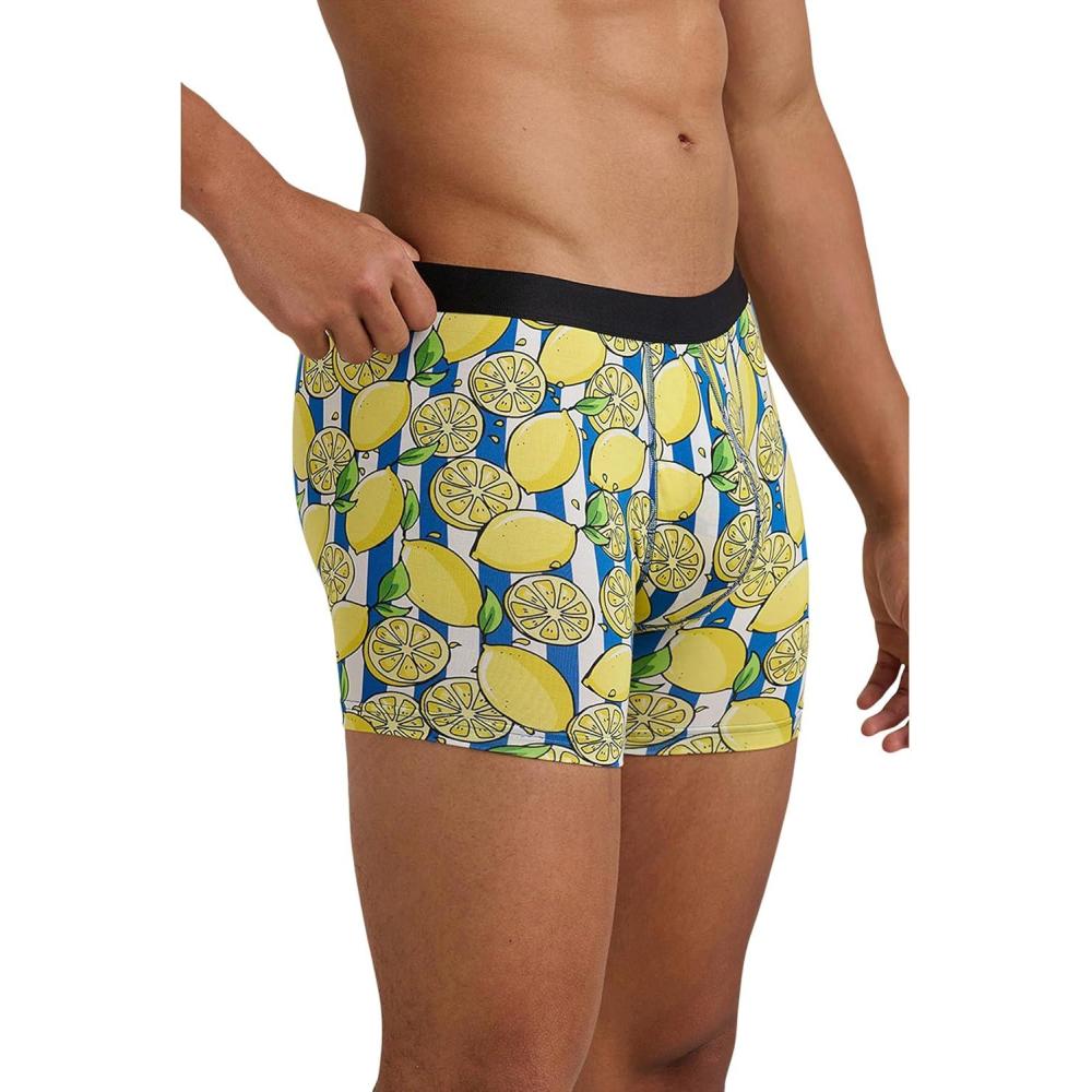 image:imageMeUndies Mens Boxer Briefs 6 Inseam with Breathable and Comfortable Tencel Micro Modal FabricSqueeze the Day