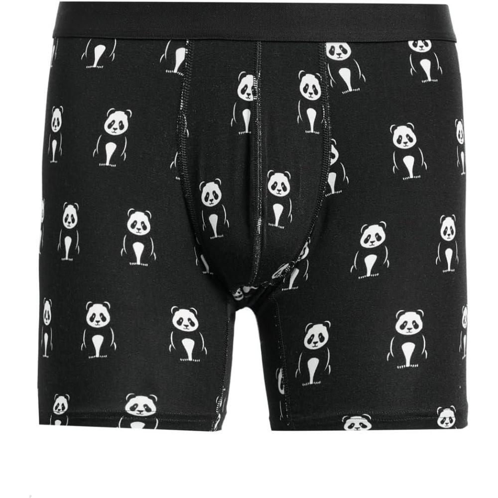 image:imageMeUndies Mens Boxer Briefs 6 Inseam with Breathable and Comfortable Tencel Micro Modal FabricUndercover Panda