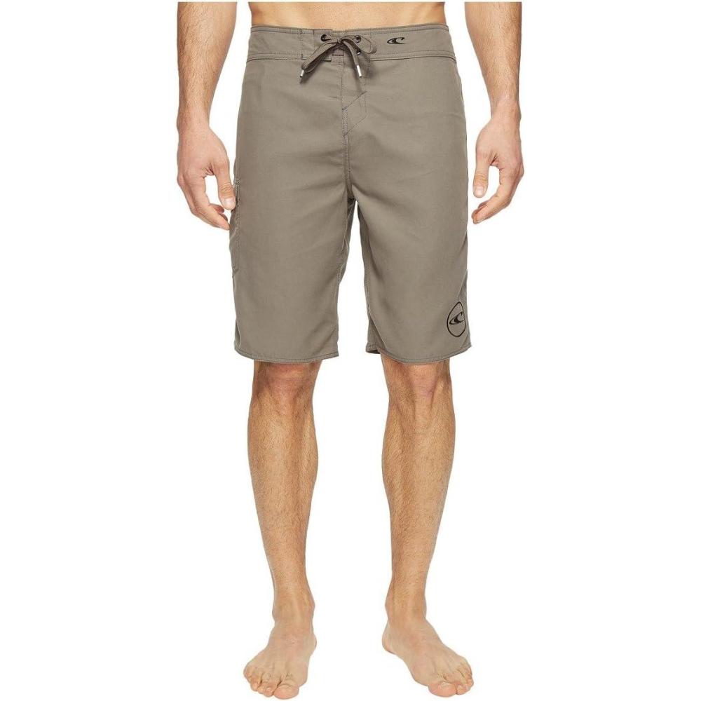 image:imageONEILL Mens 21 Inch Solid BoardshortsWater Resistant Swim Trunks for Men with Quick Dry Stretch Fabric and PocketsCharcoal