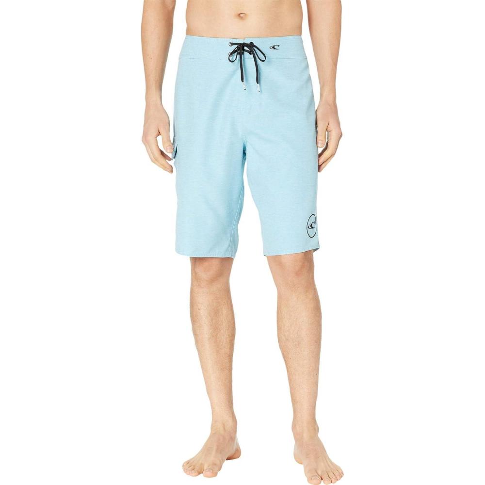 image:imageONEILL Mens 21 Inch Solid BoardshortsWater Resistant Swim Trunks for Men with Quick Dry Stretch Fabric and PocketsCyan Blue 2