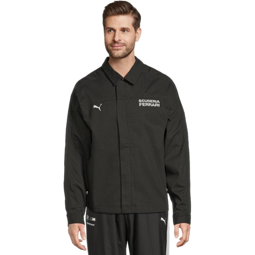 image:imagePUMA Mens Standard Scuderia Ferrari Lifestyle JacketPuma Black