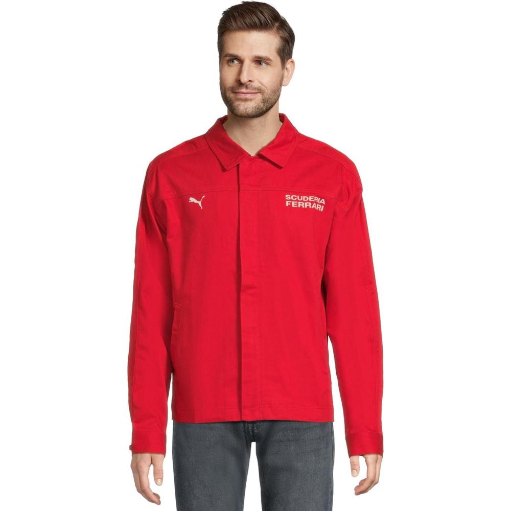 image:imagePUMA Mens Standard Scuderia Ferrari Lifestyle JacketRosso Corsa