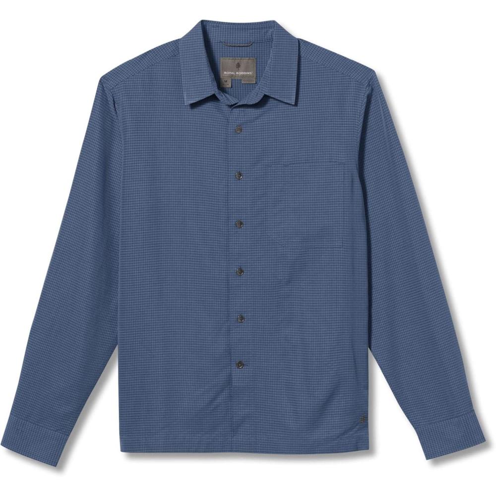 image:imageRoyal Robbins Mens Desert Pucker Dry LSCollins Blue