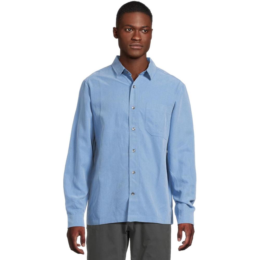 image:imageRoyal Robbins Mens Desert Pucker Dry LSParisian Blue