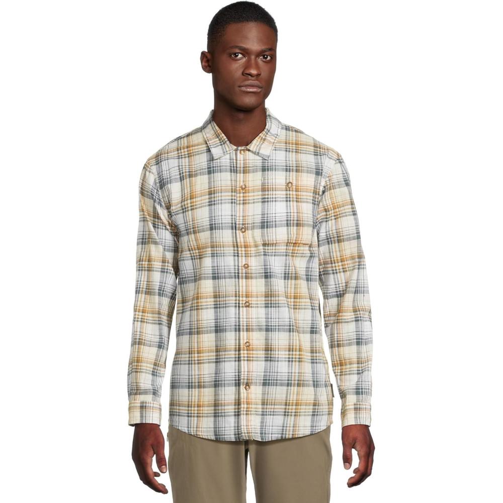 image:imageRoyal Robbins Mens Redwood Plaid Long SleeveBistripee Pismo Plaid