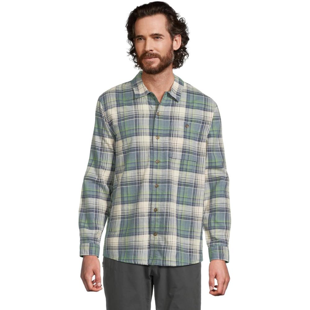 image:imageRoyal Robbins Mens Redwood Plaid Long SleeveSea Pismo Plaid