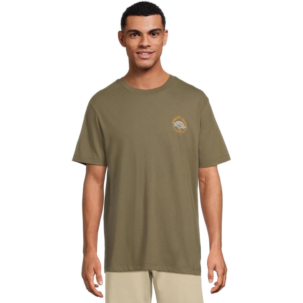 image:imageSalty Crew Mens Cleat Knott Short Sleeve TeeDusty Olive