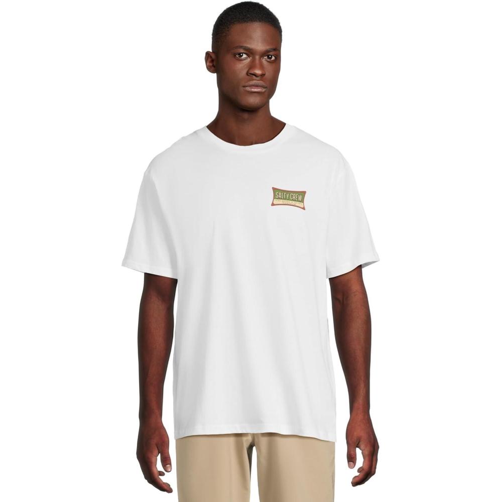 image:imageSalty Crew Mens Essential Classic Short Sleeve TeeWhite