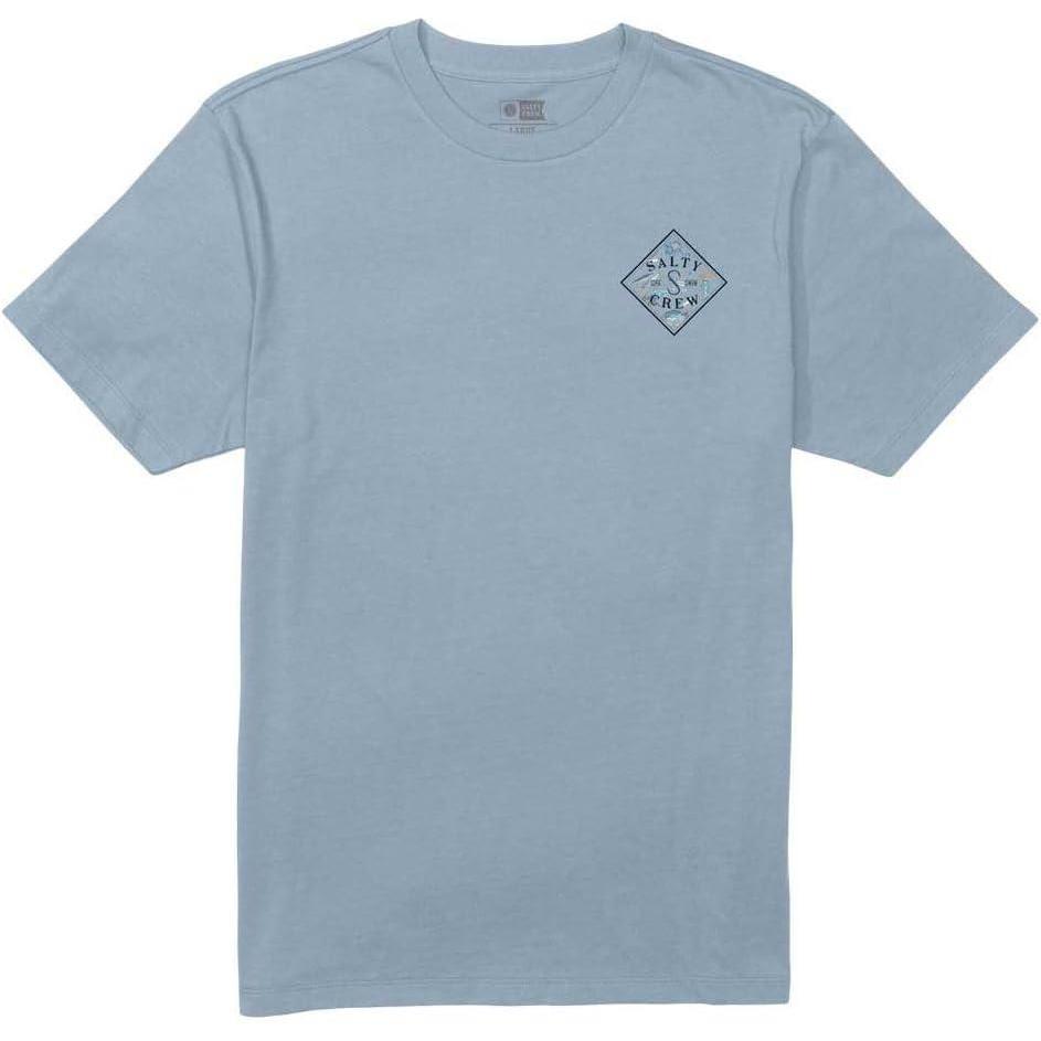 image:imageSalty Crew Mens Tippet Fill Short Sleeve TeeBlue Fog
