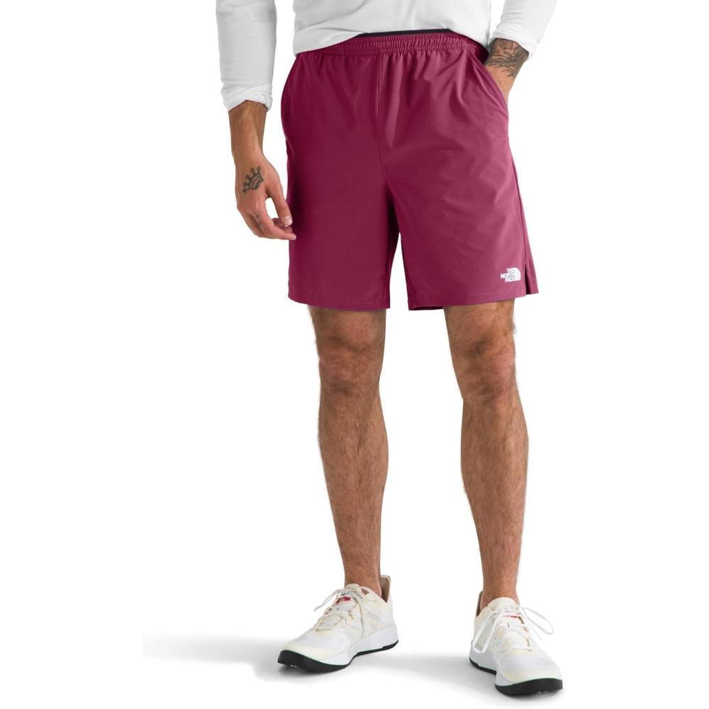 image:imageThe North Face Mens Wander 20 ShortsCyber Berry