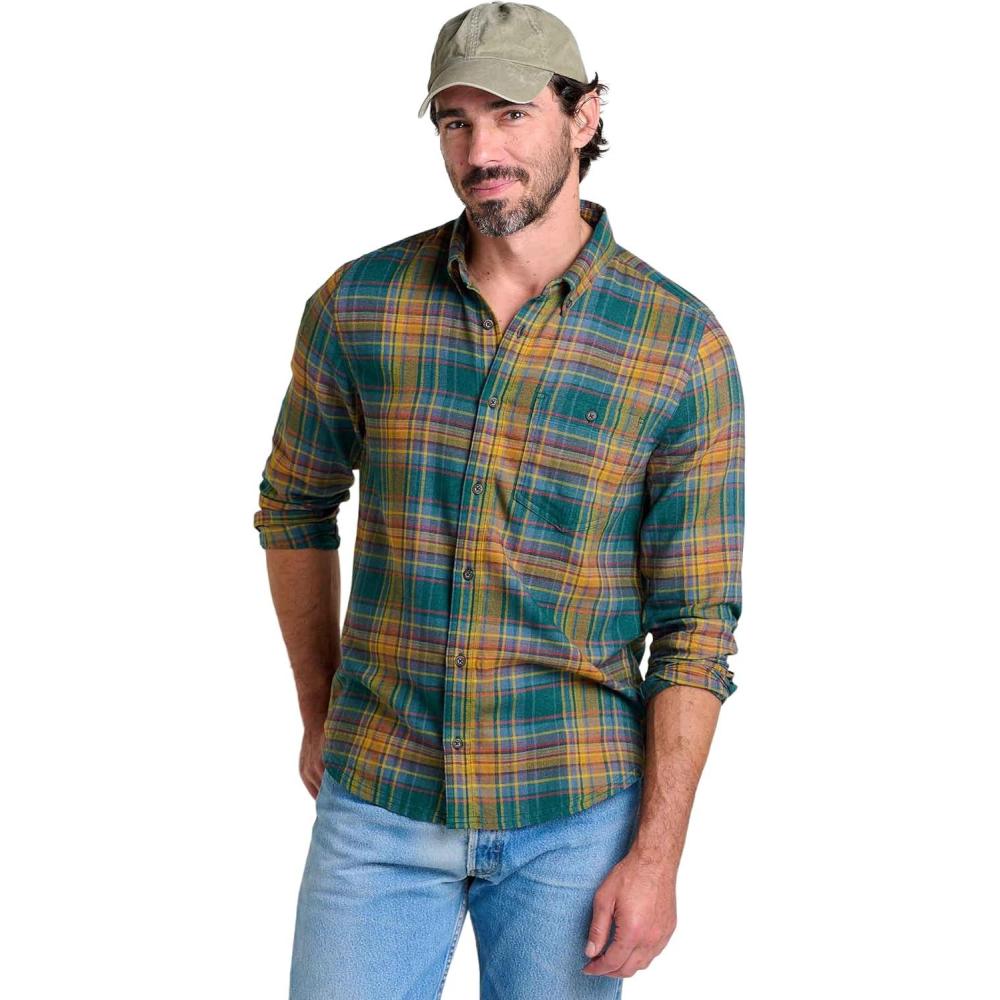 image:imageToadampCo Airsmyth Long Sleeve ShirtCabin Multi Madras