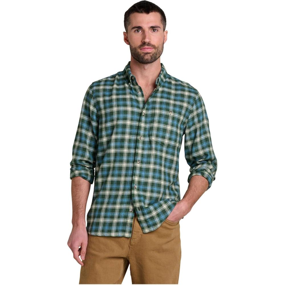 image:imageToadampCo Airsmyth Long Sleeve ShirtPasture Mini Check