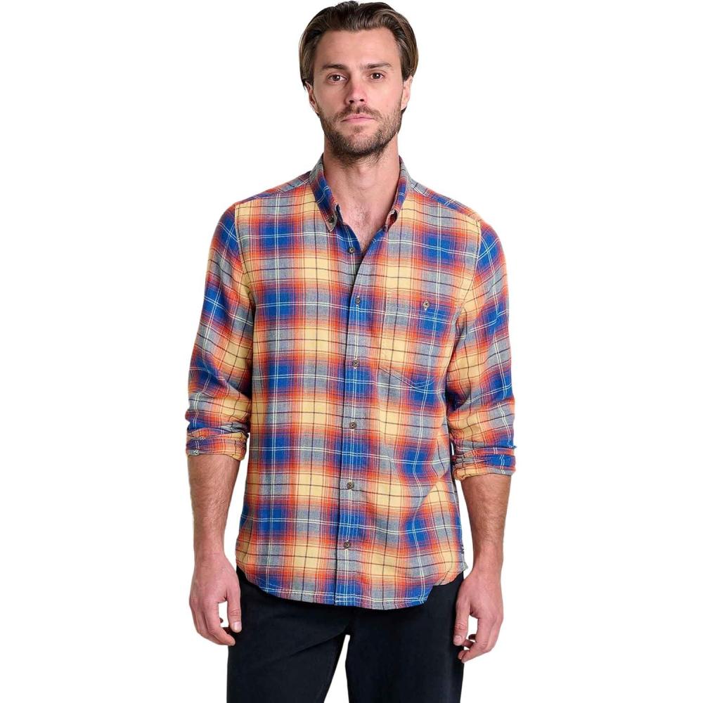 image:imageToadampCo Airsmyth Long Sleeve ShirtStraw Multi Ombre