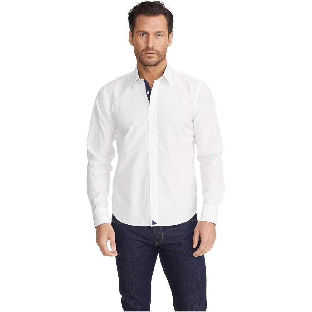 image:imageUNTUCKit Long Sleeve Wrinke Free Las Cases Special White LG Regular Fit