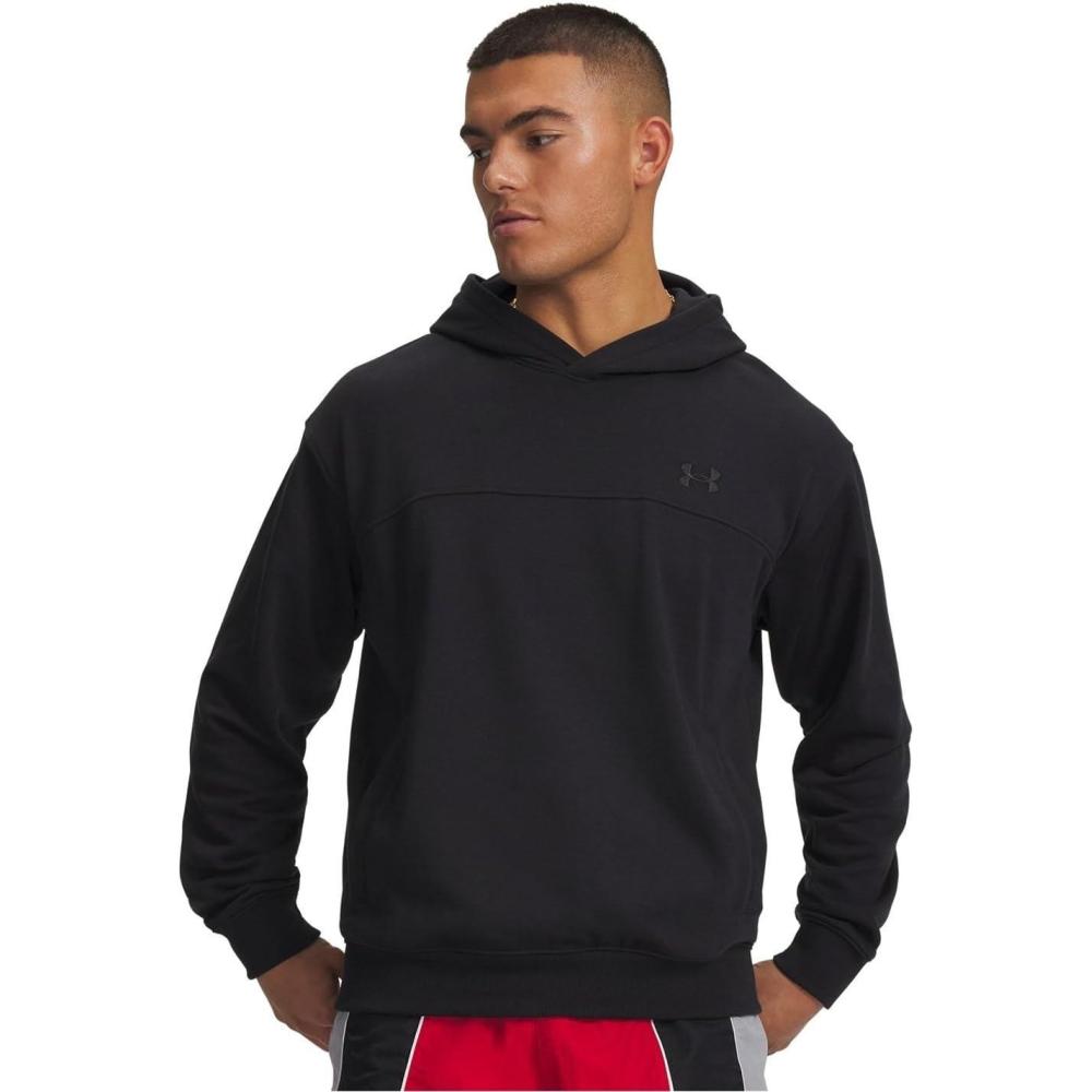 image:imageUnder Armour Mens Rival Lightweight Hoodie001 Black Black