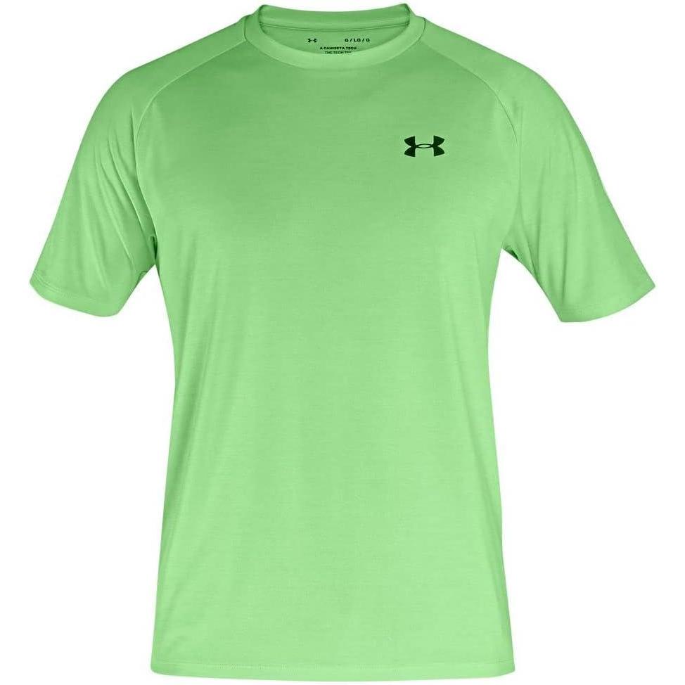 image:imageUnder Armour Mens Tech 20 ShortSleeve TshirtShirt334 Key Lime Black