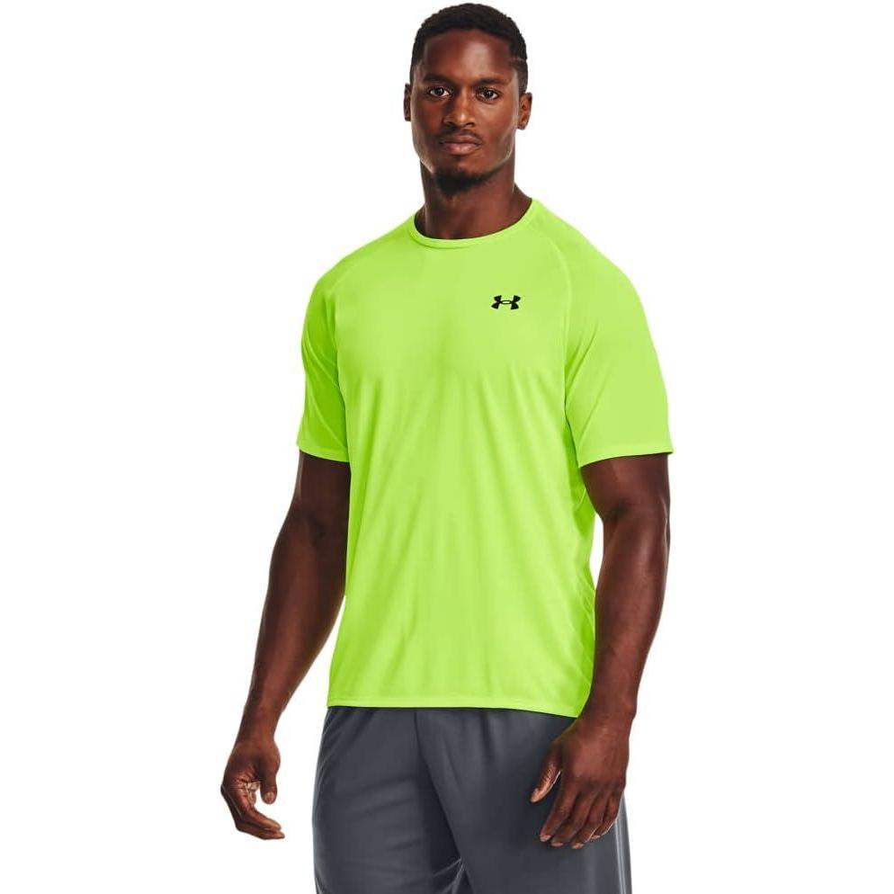 image:imageUnder Armour Mens Tech 20 ShortSleeve TshirtShirt369 Lime Surge Black