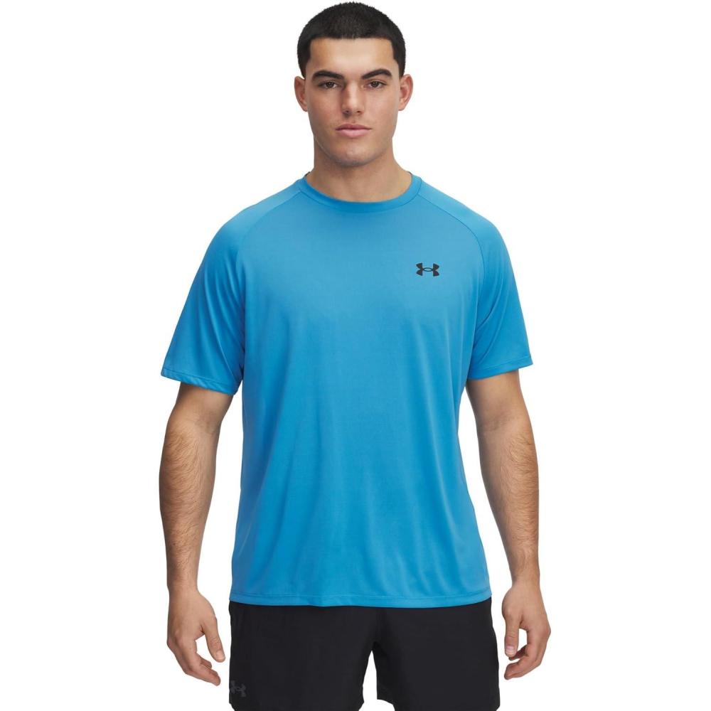 image:imageUnder Armour Mens Tech 20 ShortSleeve TshirtShirt453 Ether Blue Black