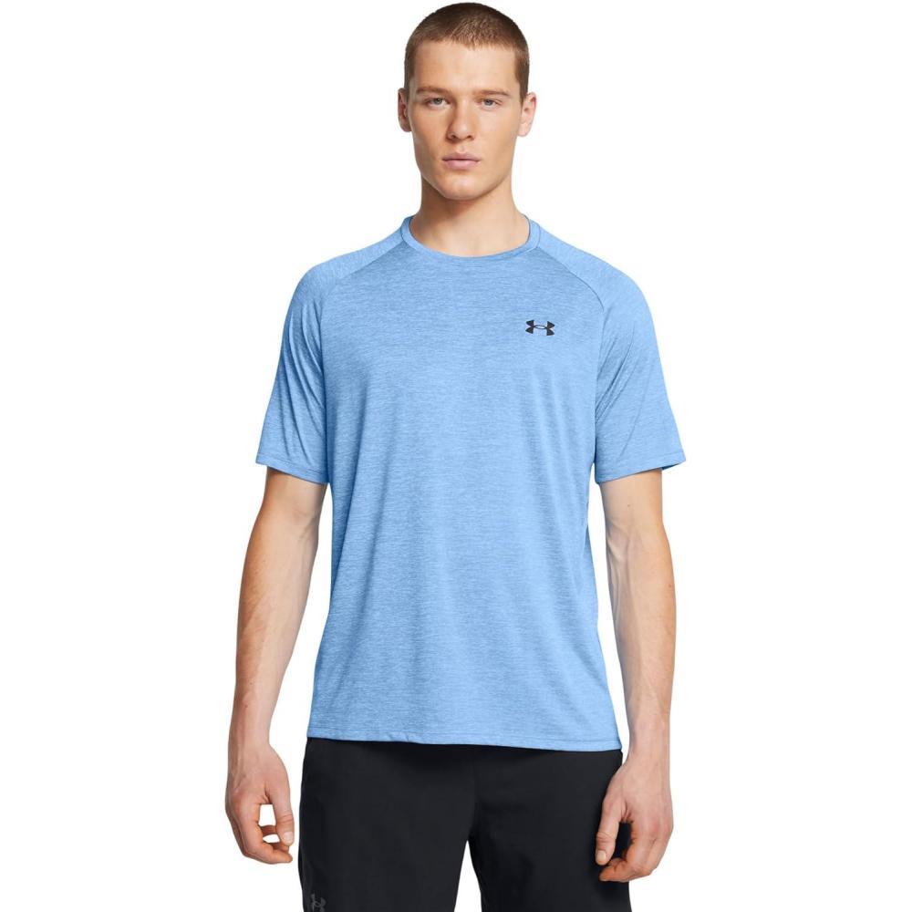 image:imageUnder Armour Mens Tech 20 ShortSleeve TshirtShirt466 Horizon Blue Black