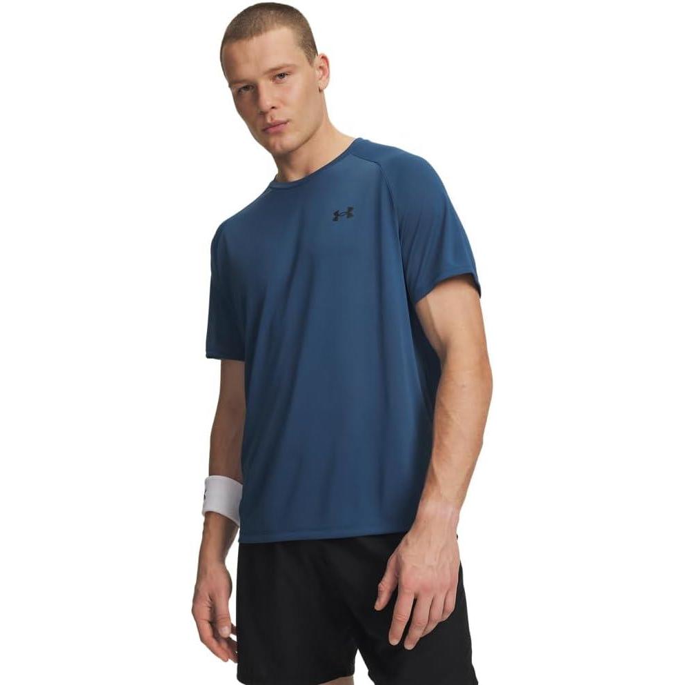 image:imageUnder Armour Mens Tech 20 ShortSleeve TshirtShirt498 Wham Blue Black