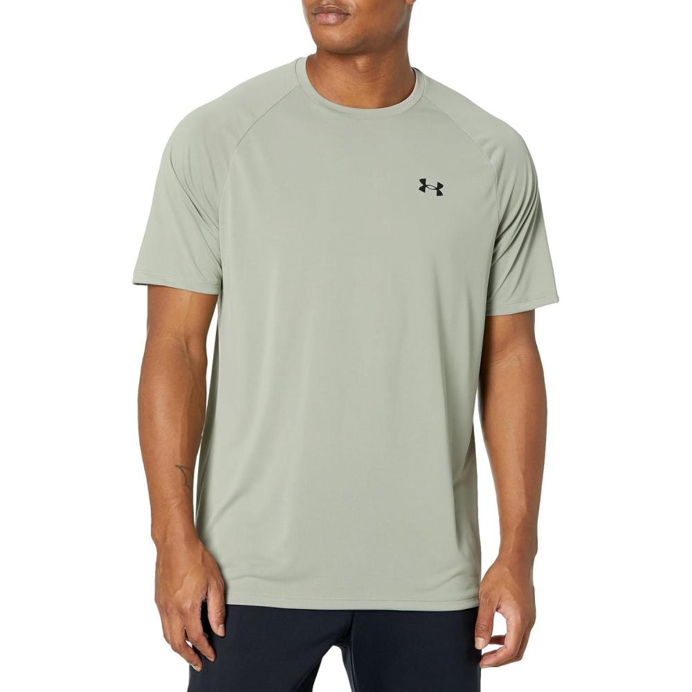 image:imageUnder Armour Mens Tech 20 ShortSleeve TshirtShirt504 Grove Green Black