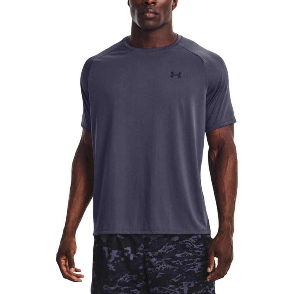 image:imageUnder Armour Mens Tech 20 ShortSleeve TshirtShirt558 Tempered Steel Midnight Navy