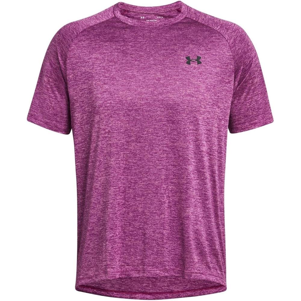 image:imageUnder Armour Mens Tech 20 ShortSleeve TshirtShirt573 Mystic Magenta Black