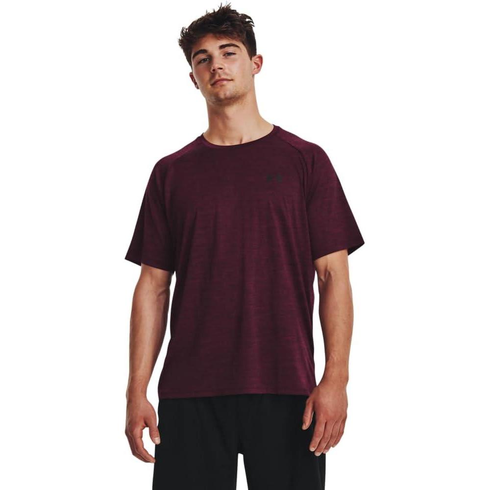 image:imageUnder Armour Mens Tech 20 ShortSleeve TshirtShirt603 Dark Maroon Black