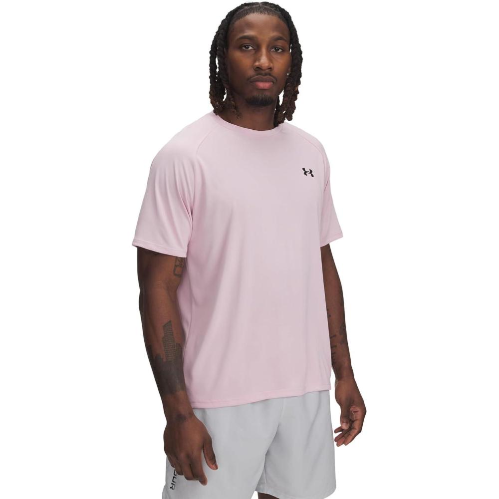 image:imageUnder Armour Mens Tech 20 ShortSleeve TshirtShirt647 Prime Pink Black