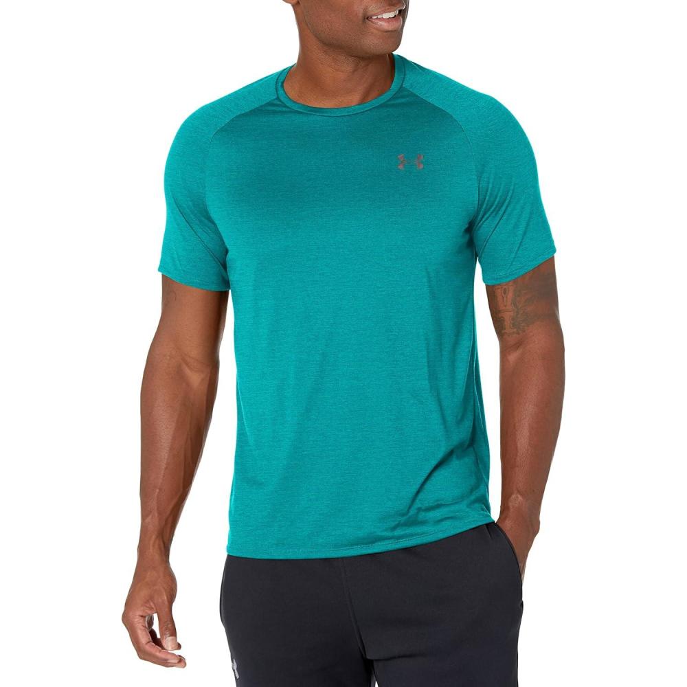 image:imageUnder Armour Mens Tech 20 ShortSleeve TshirtShirt723 Coastal Teal Black