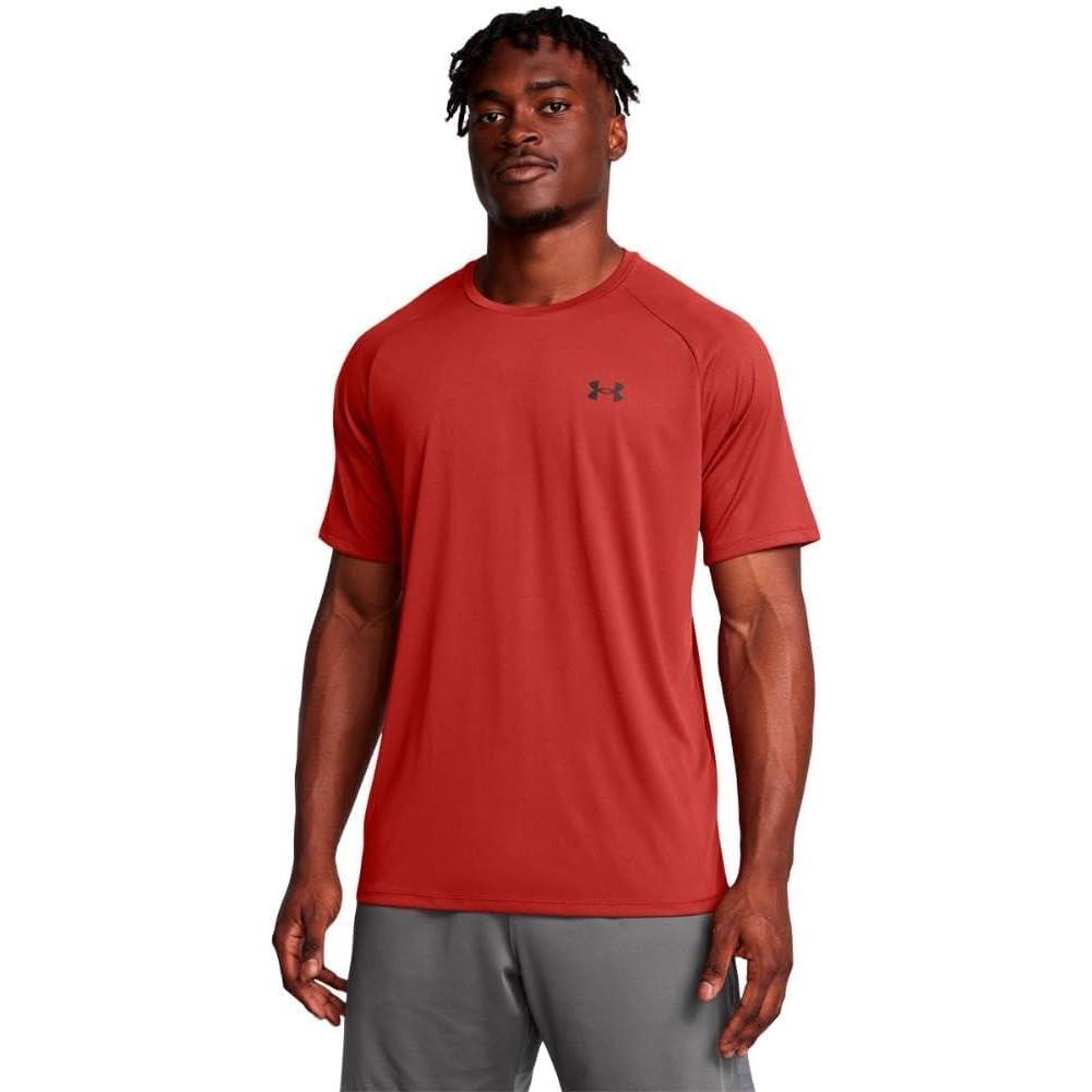 image:imageUnder Armour Mens Tech 20 ShortSleeve TshirtShirt840 Earthen Orange Black