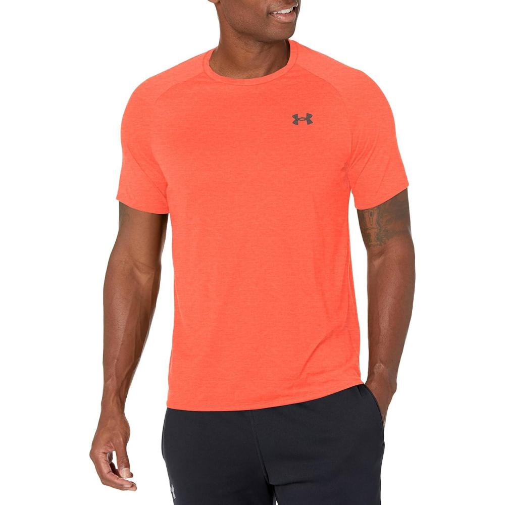 image:imageUnder Armour Mens Tech 20 ShortSleeve TshirtShirt877 After Burn Black