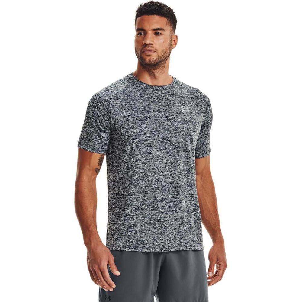 image:imageUnder Armour Mens Tech 20 ShortSleeve TshirtShirtAcademy Blue 409Steel