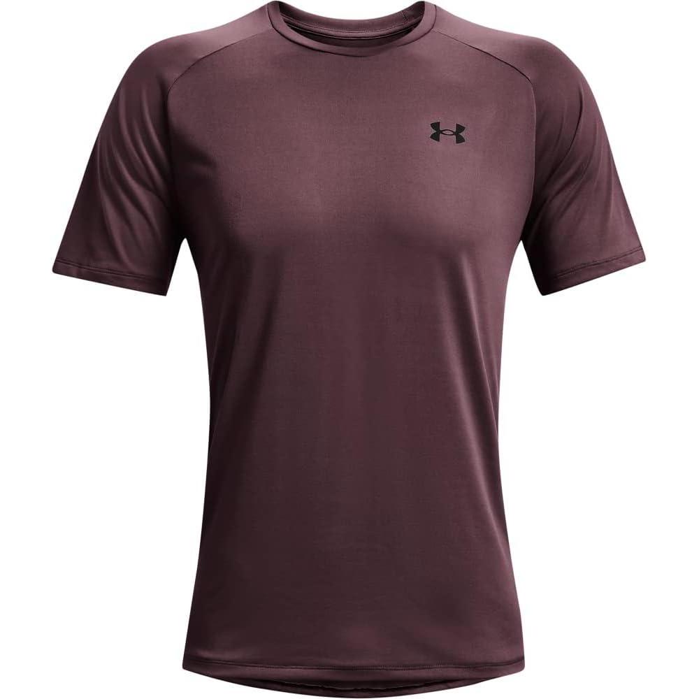 image:imageUnder Armour Mens Tech 20 ShortSleeve TshirtShirtAsh Plum 554Black