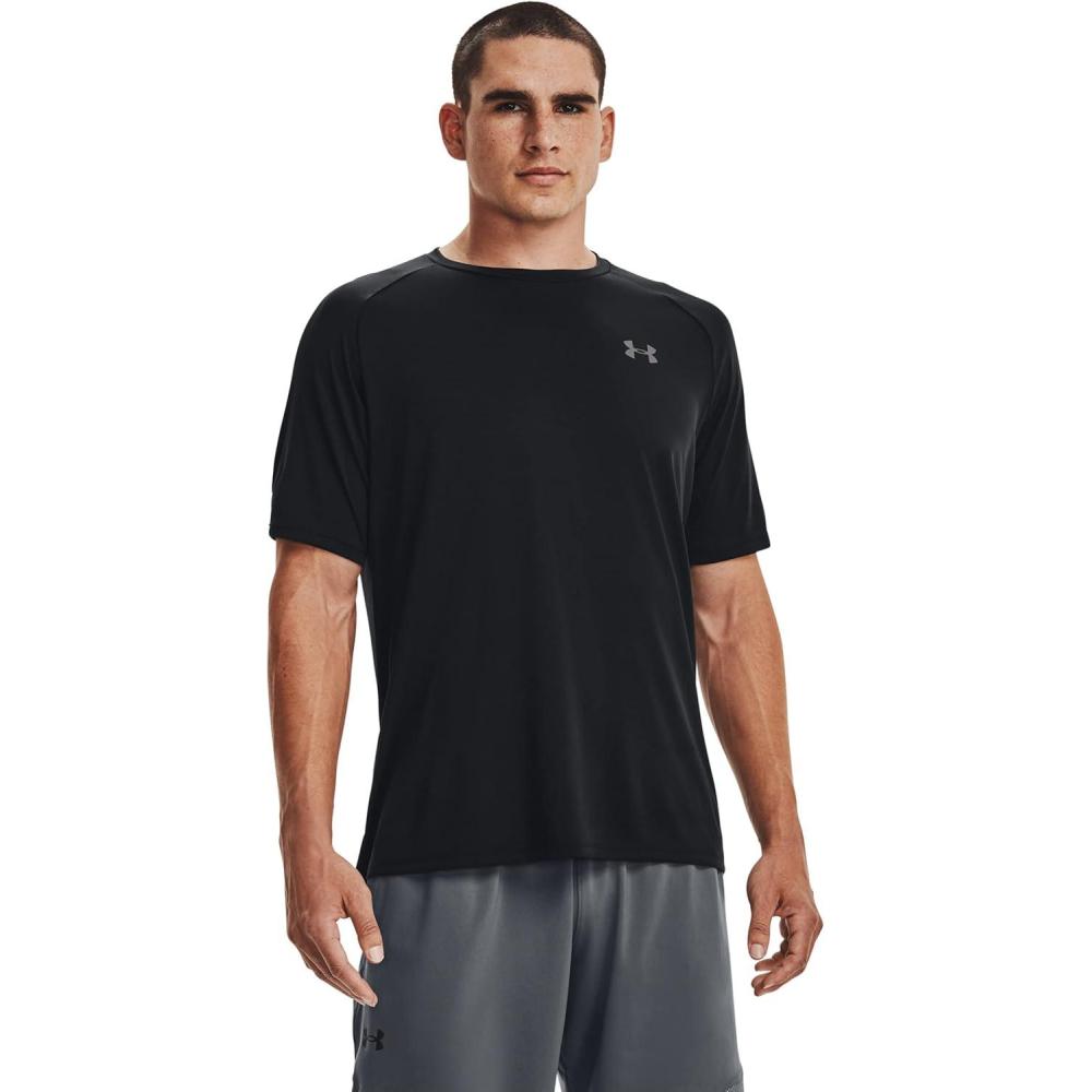 image:imageUnder Armour Mens Tech 20 ShortSleeve TshirtShirtBlack 001Graphite
