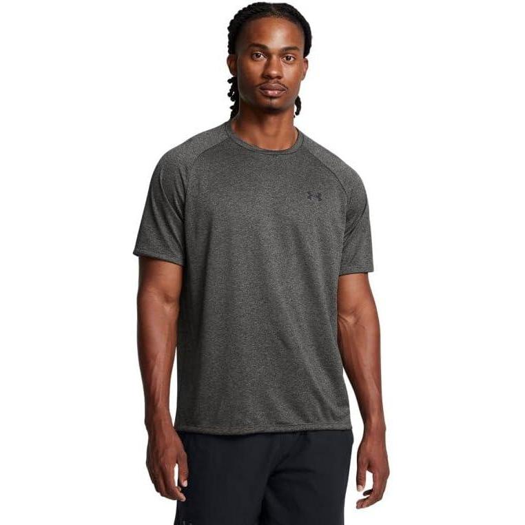 image:imageUnder Armour Mens Tech 20 ShortSleeve TshirtShirtCarbon Heather