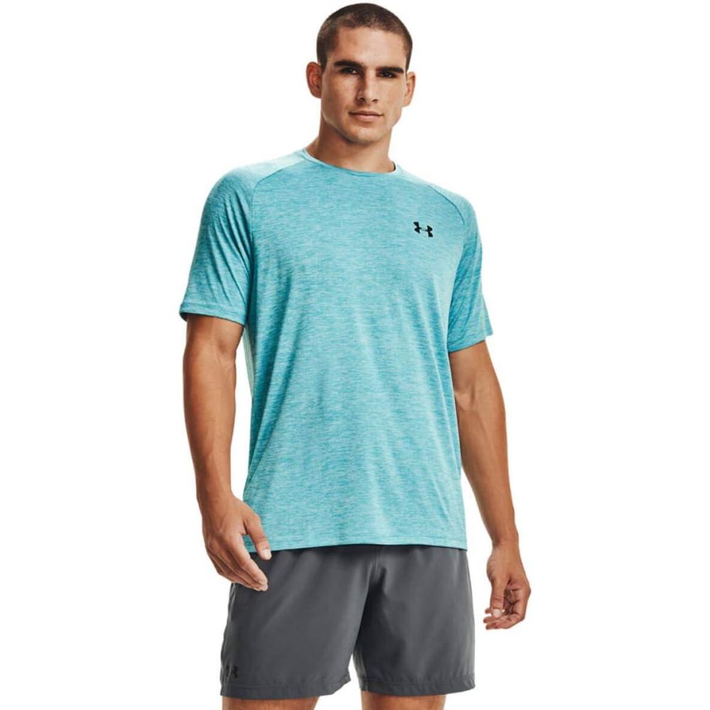 image:imageUnder Armour Mens Tech 20 ShortSleeve TshirtShirtCosmos 477Black