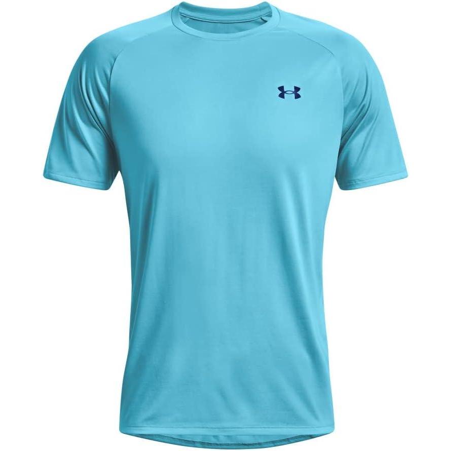 image:imageUnder Armour Mens Tech 20 ShortSleeve TshirtShirtFresco Blue 481Acaemy